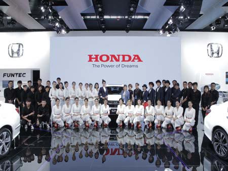 Honda（本田）中國亮相青島國際汽車嘉年華車展活動